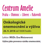 Centrum Amelie - přednáška Onkologické onemocnění a výživa
